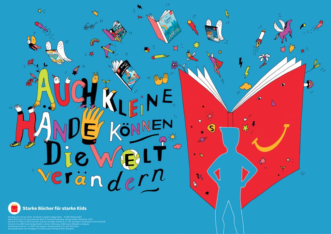 McDonalds Happy Meal wings illustration