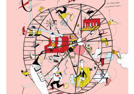 London transport illustration, the Circumnavigator