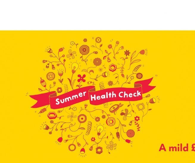 Volkswagen Summer campaign - Illustration of mechanical flowers