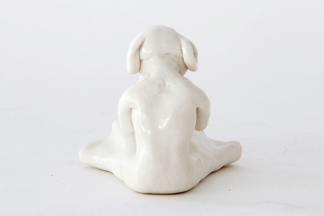 Queen Victoria porcelain figure for the Victoria Revealed exhibition at Kensington Palace