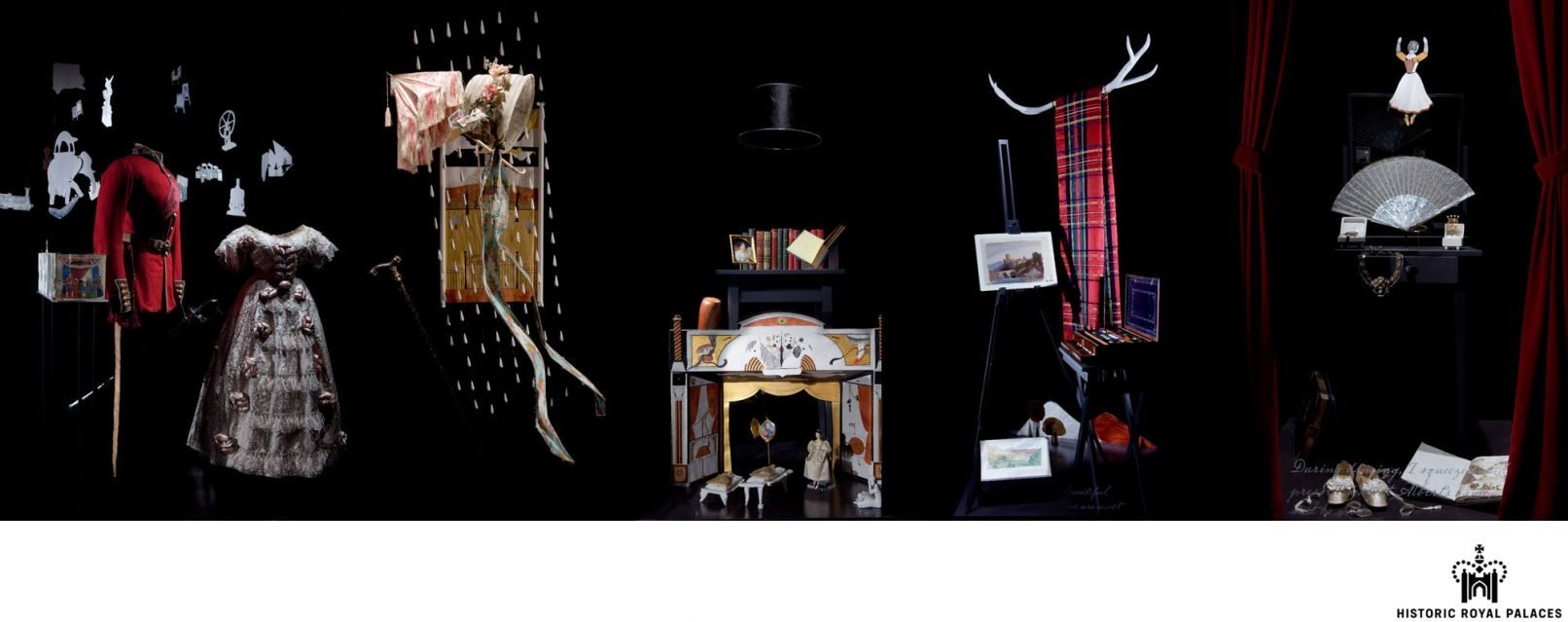 Installations from the Victoria Revealed exhibition at Kensington Palace by Cristina Guitian