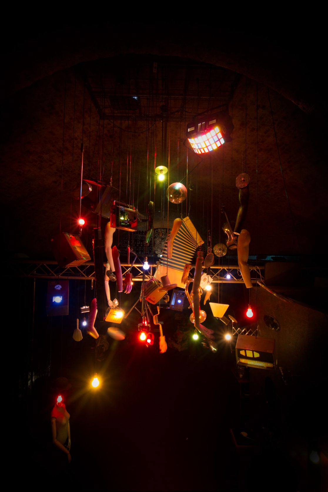 Memory Light, an art installation in a Sound Art Venue in Leake St