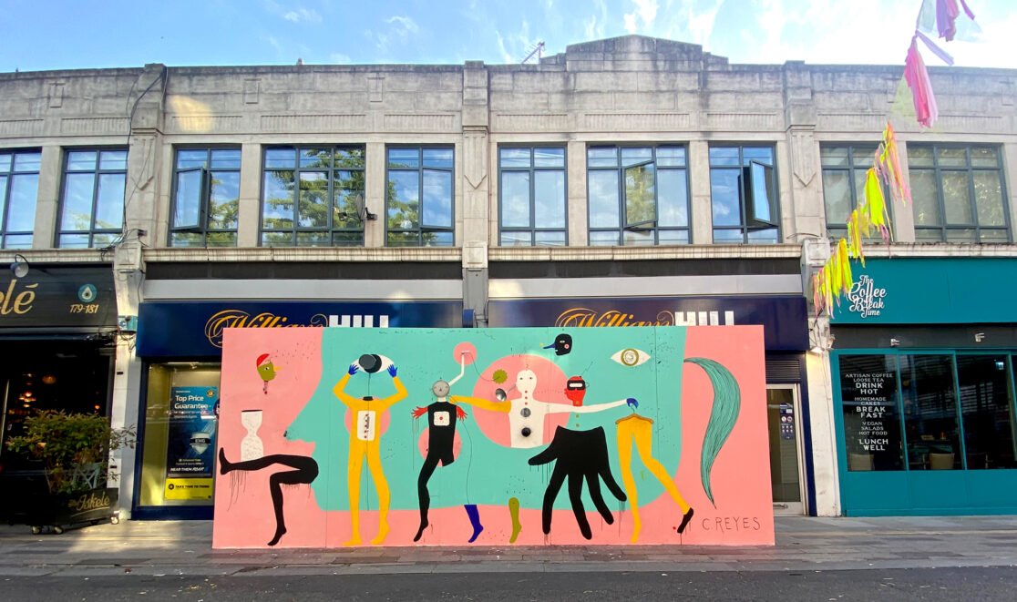 Caballo Azul - Whitecross Street Party 2022 - Cristina Reyes