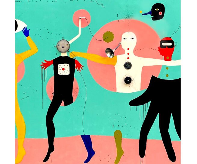 Caballo Azul - Whitecross Street Party 2022 - Cristina Reyes, detail