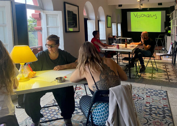 workshop-cristinaguitian-visionarios-04 Visionarios workshop, automatic writing