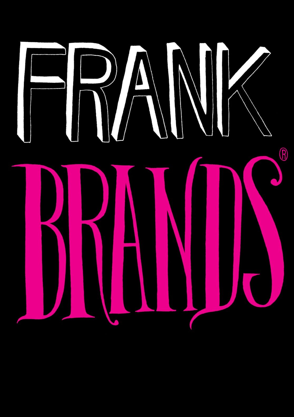 Frank Brands brochure illustration, brand title